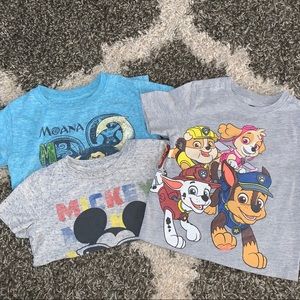 Toddler 2T Character Tee Lot